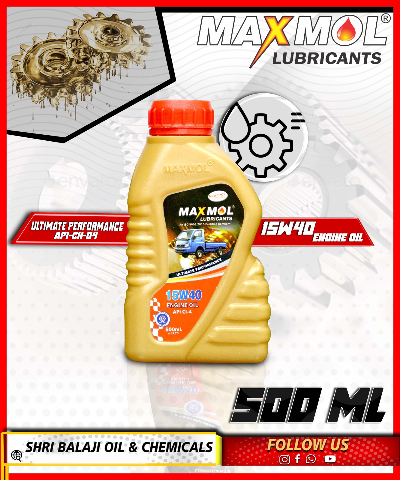 DIESEL ENGINE OIL 15W40