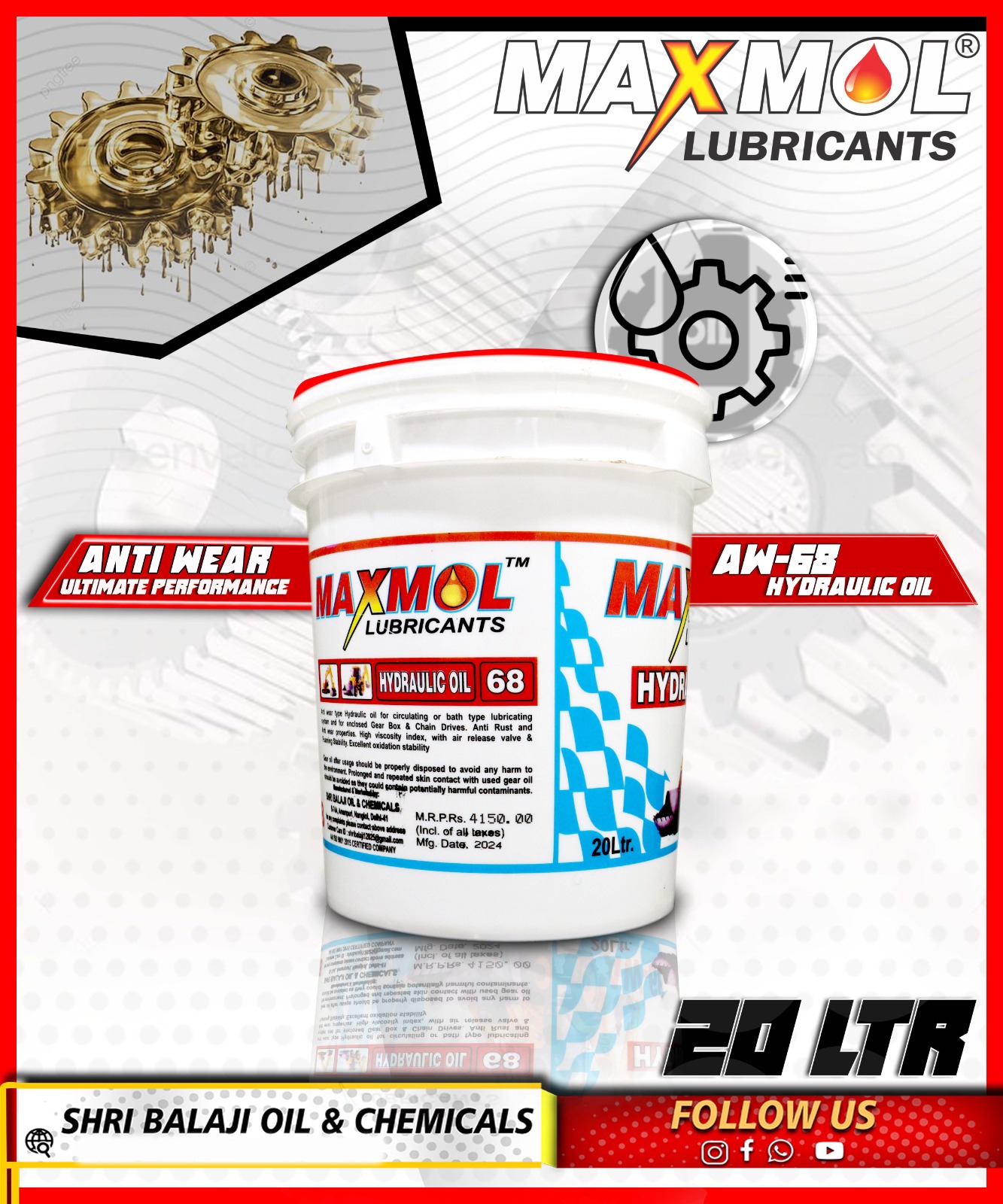 HYDRAULIC OIL ANTI WEAR - Image 2