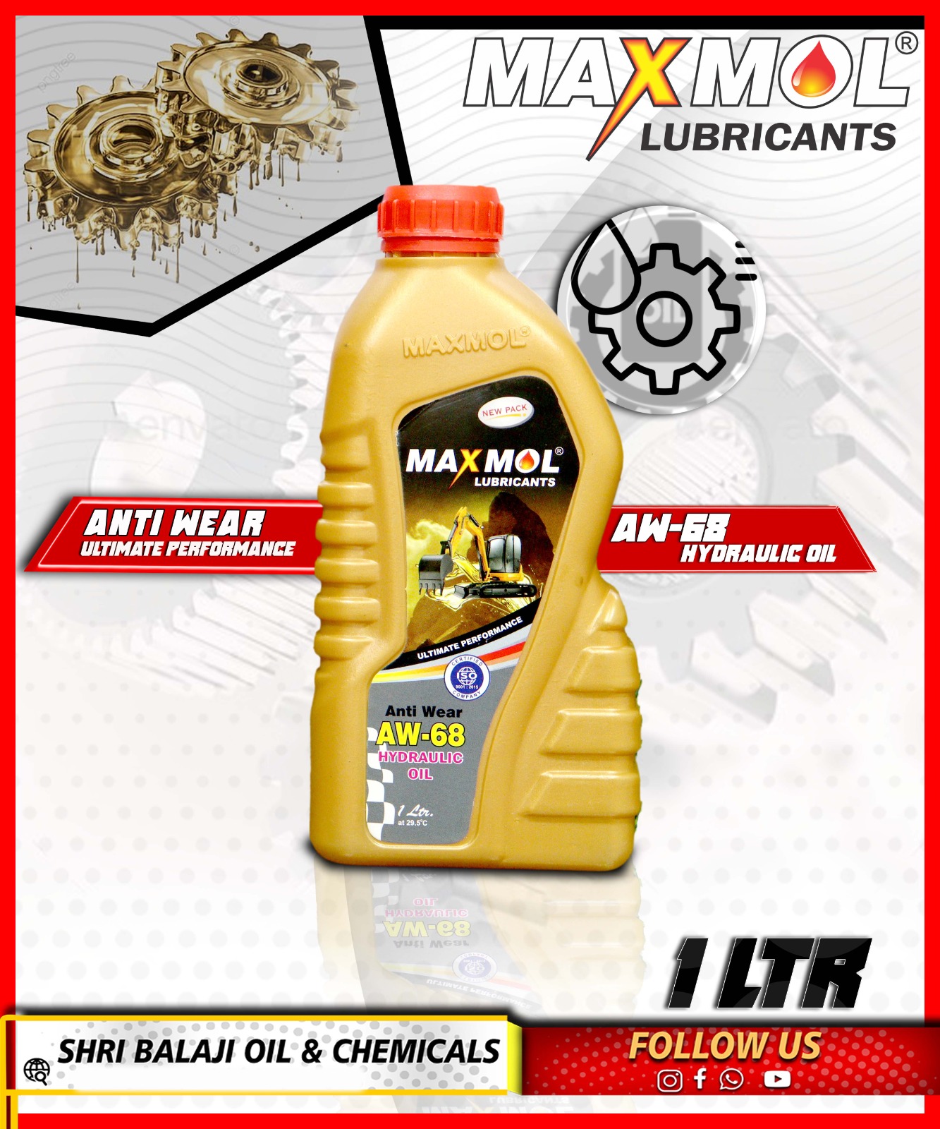 HYDRAULIC OIL ULTIMATE PERFORMANCE ANTI WEAR