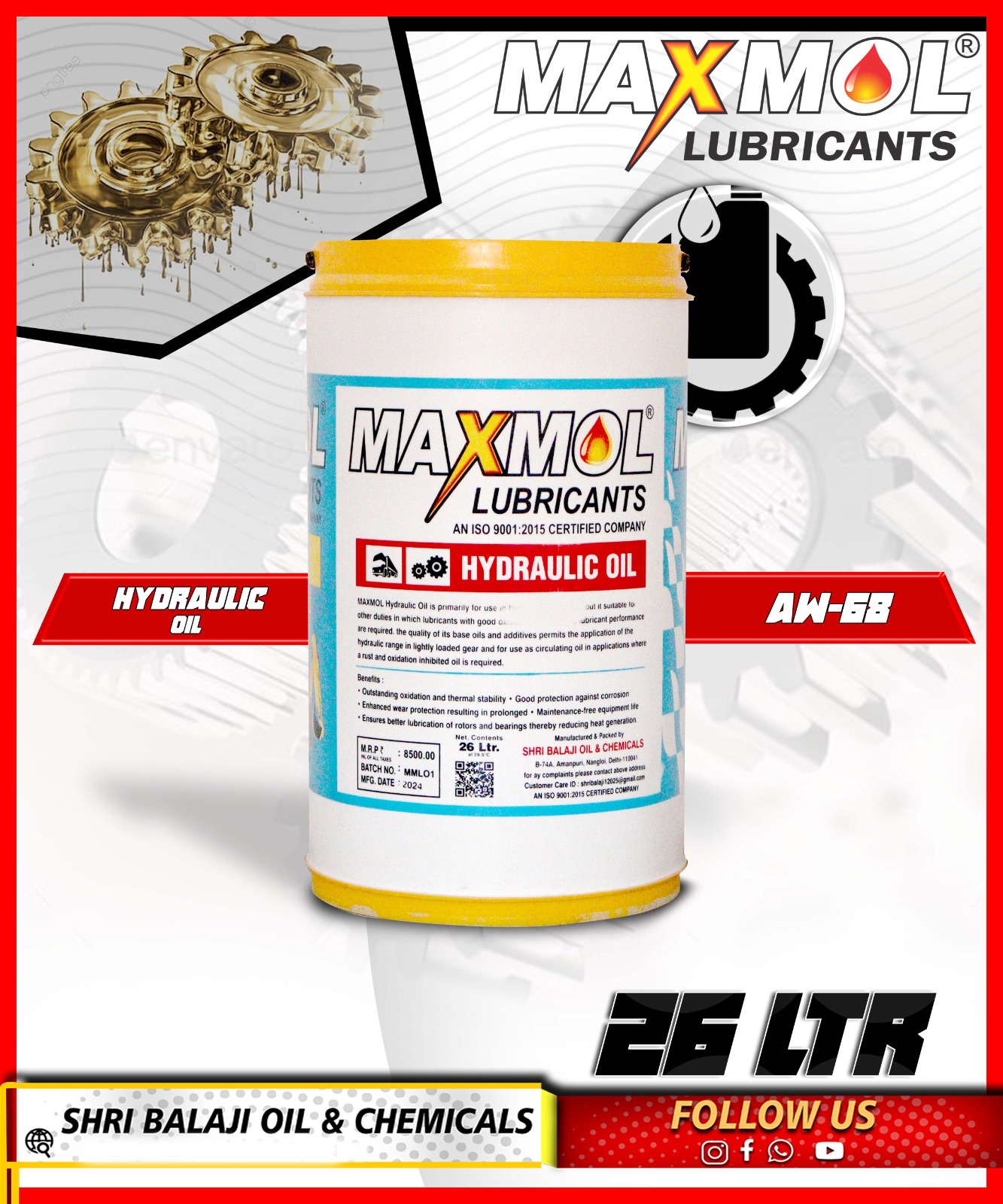 HYDRAULIC OIL ANTI WEAR - Image 2