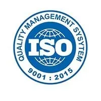 ISO 9001:2015 Quality Management System certification logo