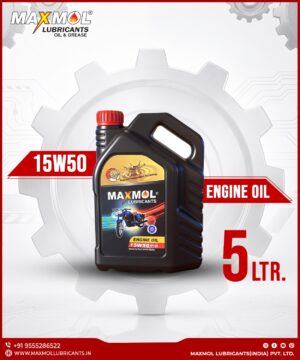 15W50 Bike Engine Oil for Royal Enfield & Bullet – Maxmol 5 Litre