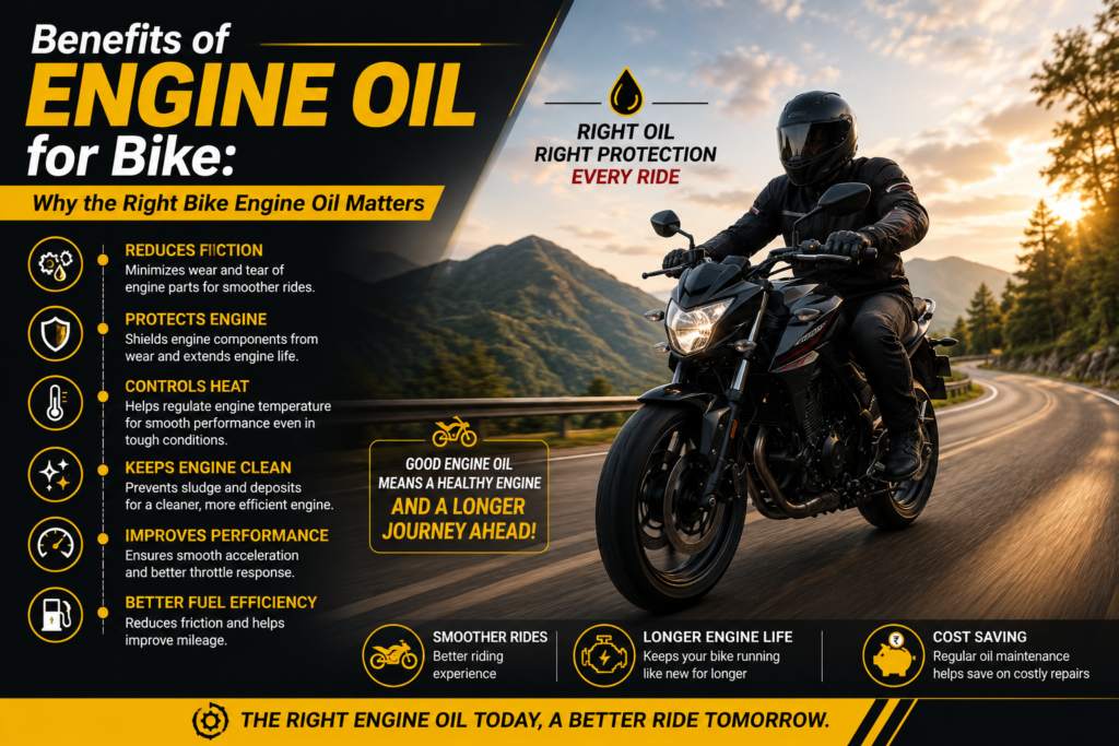 Benefits of Synthetic Engine Oil for Bikes: Why Your Motorcycle Needs It